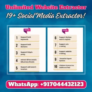 Website & Social Data Extraction Tools - Social Data Extraction Tools
