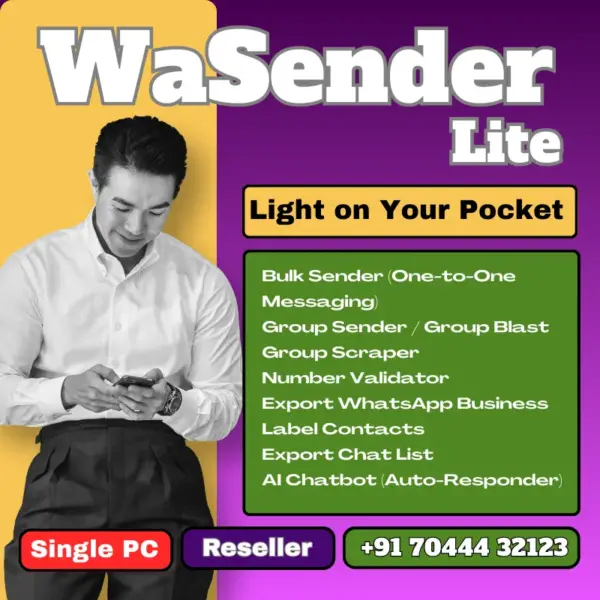 Bulk Pilot - WaSender Lite