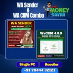 WaSender & WaCRM Combo Reseller Panel