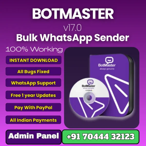 Botmaster Admin Panel