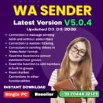 WA Sender 5.0.4 - Latest Update