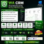 WaCRM v4.0.2 Windows WhatsApp CRM Tool